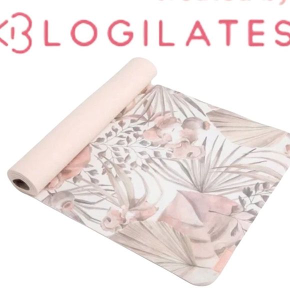 Blogilates Other - Blogilates Vegan Suede Yoga Mat (6mm) Mystical Moment 68”x24” Brand New